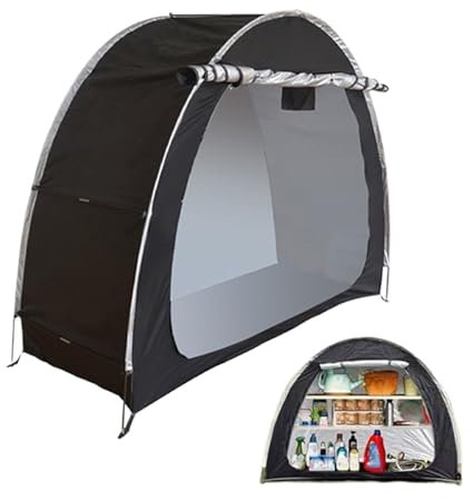 Outdoor Bike Storage, Multifunctional Tent Organizer Bag, Dust-Proof Shed, Durable Travel and Garden Accessory, Ideal for Adult and Kids Bikes, Outdoor Cycling Protection