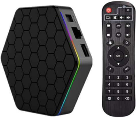 CHROX Box T95Z Plus Android 12.0, H618 2.0Ghz 64-Bit Quad-Core Cortex-A55 Mali-G310 GPU Supporto 2.4/5.0Ghz WIFI6 BT5.0 100M Ethernet 8K 1080P HDR10+ HDMI 2.1 H.265,4gb+64gb