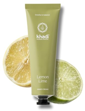 khadi LEMON LIME Lotion corporelle Ayurvédique – Pénétration rapide – Hydrate et nourrit intensément – Citron vert, citron et bergamote – 150 ml