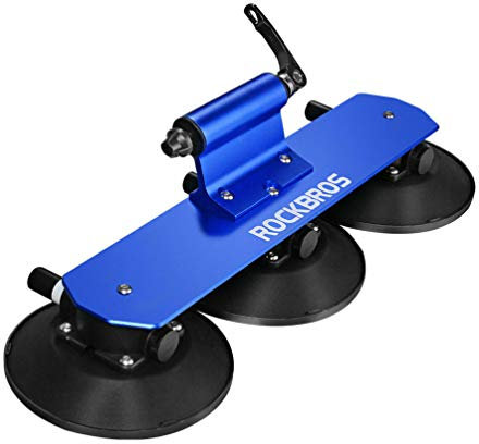 ROCKBROS Portabici Auto a Ventosa Portabici da Tetto Supporto Bici da Tetto per Auto dotato di Certificato CE