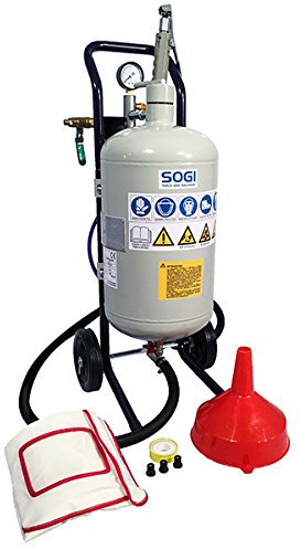 Sabbiatrice professionale portatile per esterni restauri sverniciature multisuperficie SOGI SP-5
