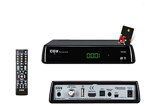 CGV RÉCEPTEUR TNT HD Premio Sat HD-W6 (Astra 19.2°) + Carte TNTSAT
