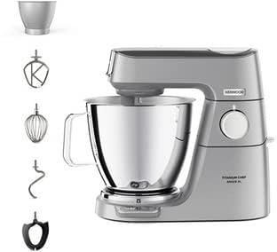 Kenwood KVL85.009SI robot de cocina Titanium Chef Baker Xl 1200W Silver