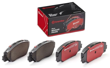 BREMBO Jeu de garnitures de frein, frein à disque P83071X | Compatible avec: TOYOTA AURIS, AURIS, AURIS Kombi, MIRAI, PRIUS PLUS, PRIUS PLUS VAN, RAV 4 III, RAV 4 IV, RAV 4 IV VAN