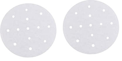 Zerodeko 200pcs Baking Paper Greaseproof Non-Stick Air Fryer Pad Paper for Home Restaurant