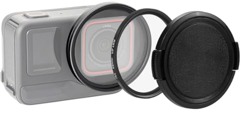 MotuTech UV-Schutzfilter für Insta360 Ace Pro + 52 mm Filteradapter + Objektivdeckel