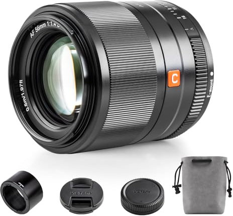 VILTROX 56mm F1.4 STM APS-C Objectifs Autofocus pour Appareil Photo Nikon Z Mount Lentilles Standard de l'appareil Photo Objectif Compatible avec Nikon Z9 Z8 Z7 Z6 Z5 Z50 ZFC Z30