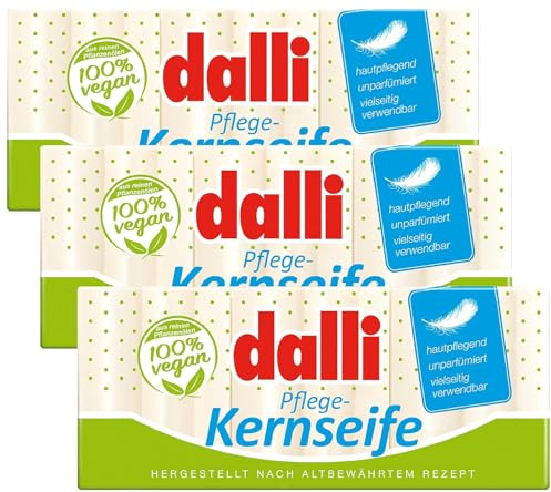 Dalli pflanzliche Kernseife 375 g (3x125g) (3)