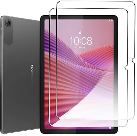 Rojeuinn 2 Pezzi Vetro Temperato per Lenovo Tab 10.12025 Pellicola Protettiva, Senza Bolle, Anti-Scratch,Durezza 9H