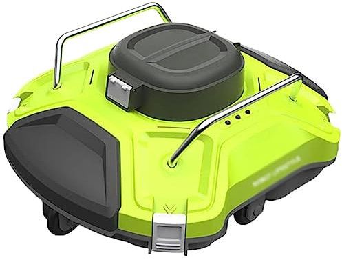 Automatic Pool Cleaner Robot - Cordless Efficient Vacuum for Above Ground Pools up to 550 Sq.Ft - 90 Minutes Runtime