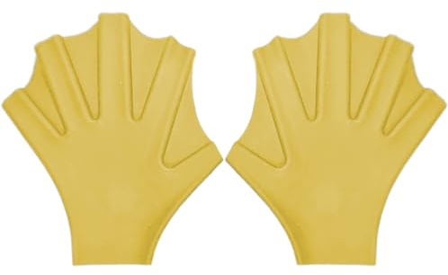Schwimm-Paddles für Bahnenschwimmen | Silikon Schwimmflossen Handschuhe | Entenflossen Handpaddel Schwimmhilfe für Tauchen Schnorcheln Training Sportzubehör