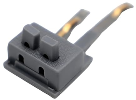 Model Trains HO Scale Clips de connexion d'alimentation numérique à l'échelle 1:87 Gris 5 x 2 cm