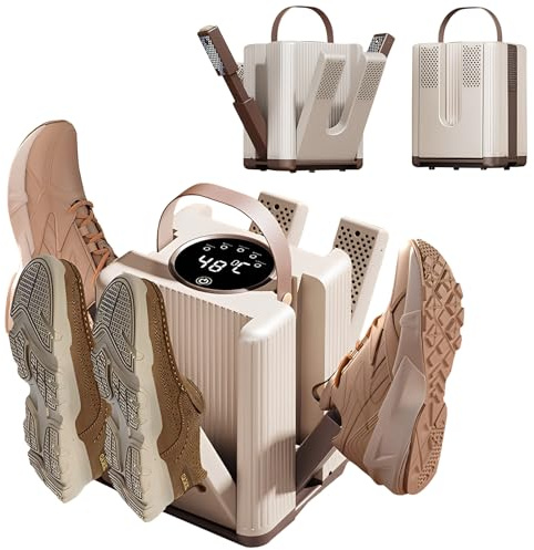 Secador Eléctrico para Zapatos con 6 Zapatos Plegables