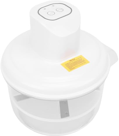 HEEPDD Pelapatate Automatico per Uva, Pelapatate Elettrico in ABS Senza Fili per Sbucciare Facilmente, Ideale per Uso Domestico e in Commerciale