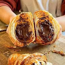 Mitram Premium Hazelnut Croissants, Ready-to-EAT Box, Individually Wrapped Pastries, 350-400g, Contains Wheat, Milk, Butter, Eggs, Tree Nuts