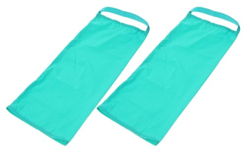 HOOWIFFY 2pcs Sock Aid for Elderly and Pregnant Women Comfortable Antifriction Nylon Soft Material Versatile Application Green Dressing Aid for Bed Care