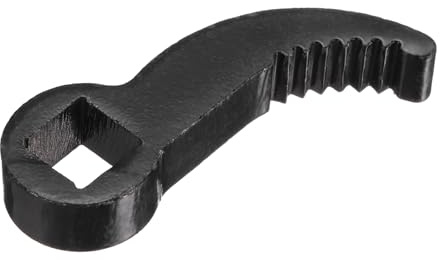 sourcing map Pry Bar Wrench Adapter, 1/2 D Square Anti-Slip Carbon Steel Half Shaft Removal Tool Crowbar Wrench Adaptor Head Ratchet Tool for Tight Spaces Axle Automotive Car Repair