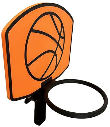 Interaktiver Basketballspielkorb für lustiges geselliges Spielen mit Freunden und der Familie Mülleimer zum Aufstecken auf den Desktop