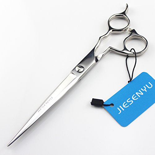 Jieesenyu High End Series Professionelle Friseurschere 440C Edelstahl 7 Zoll Professionelle Friseurschere auch als professionelle Haustier-Fellschere