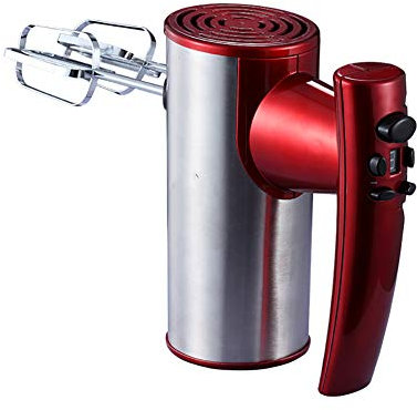 LTLCLZ 8 Vitesses Électrique Egg Beaters Batteur À Main avec Crochets Pétrisseurs Puissance De 350W Batteur À Main Polyvalent Puissant Batteur en Acier Inoxydable