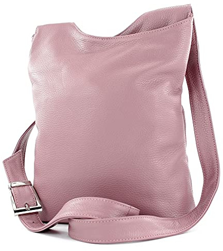 modamoda de T221 Damen Leder Umhängetasche, handmade in Italy