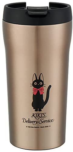 SKATER Ghibli - Kiki la Petite sorcière - Mug de voyage isotherme compact en inox Jiji 360ml