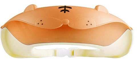 ISAKEN Duschhaube Kinder Haare Waschen Kinderschutz Baby Weich Verstellbare Haarwaschhilfe Kappe Wasserdicht Cap für Kinder 0-8 Jahre Jungen & Mädchen, Shampoo Schutz Baby-Visier für Augen und Ohren