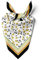 dscarf Damen-Halstuch 55cm x 55cm Square Unisex Stirnband Schal Bandana Hals Kopftuch Atmungsaktiv (Blühendes Design 10)