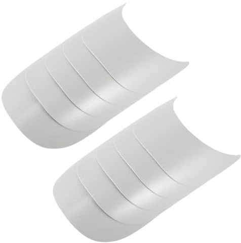 CALLARON 10 Pièces Visière à Visière Insert Façonneur De Casquette Casquettes De Baseball pour Femmes Visières Insert De Bouchon pour Accessoires PE Ombre Aux Femmes Blanche