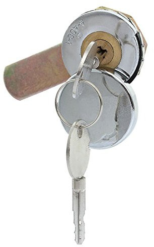 Schrankschloss Zylinder,Briefkastenschloss, Nockenschloss, Schrankschloss, 2 Stück, Türschloss, nützlich, stabiles Nockenschloss, Vorhängeschloss for Sicherheitstür, Schrank, Briefkasten, Schublade,