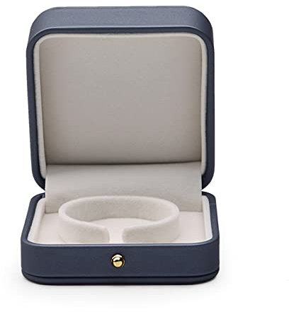 ZHIYOUGO Portagioie montato nell'armadio, collana ad anello, braccialetto, portagioielli, scatola regalo adatto per matrimonio, proposta, anniversario di matrimonio