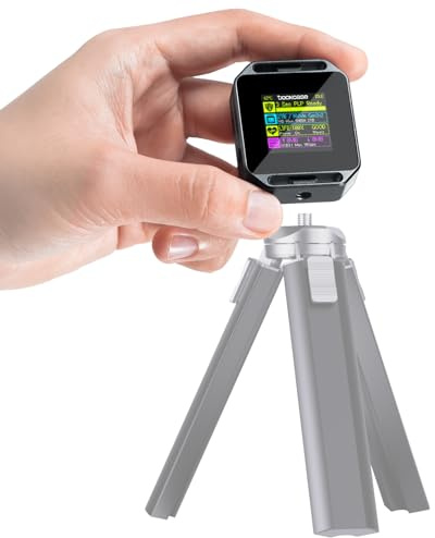 DOCKCASE - Edición fotográfica de Bolsillo M.2 NVMe Smart Case SSD, 3s PLP, Disco Vida detección USB 3.2 10Gbps Caja de Disco Duro, Adaptador Externo para 2230 M.2 NVMe/PCle SSD para iPhone 15 Pro