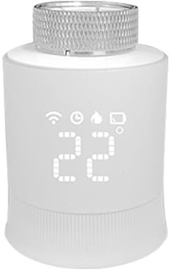 Smart Heizkörperthermostat, Smart Heizungsthermostat mit App-Funktion, Zigbee Thermostat Benötigt Zigbee 3.0 Hub, kompatibel mit Amazon Alexa/Home Assistant