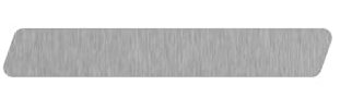 Numero civico Minus - 152 mm, design numero civico in acciaio inox