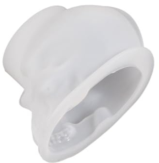 xbiez Moules en silicone en forme de tête de mort squelette en résine époxy pour la fabrication de bougies, la décoration de bureau, le bricolage, les porte-clés, les pendentifs, les loisirs créatifs