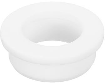 QUARKZMAN Occhielli in Gomma 40mm Foro di Perforazione, Passacavi Guarnizione 30mm ID Gommini Passacavo Scrivania Bianco Siliconica per Tappo Organizzare Filo Cablaggio Casa Auto