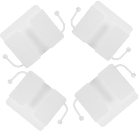 VILLFUL Supporto Per Cellulare Da Parete 4 Pezzi Scatola Portaoggetti Adesiva Contenitore Telecomando Auricolari Cavi Comodino Doccia