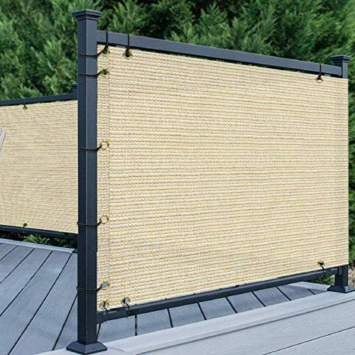 Sichtschutzzaun für den Außenbereich, atmungsaktives 200 g/m² Gewebe, Schutzhülle für Pflanzen, UV-beständig, langlebiger Gartenschirm (2 x 4 m)