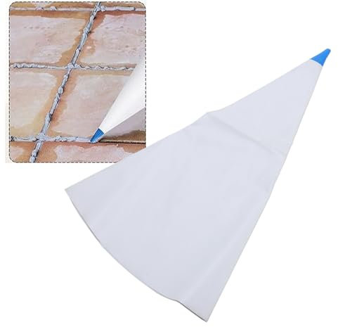 Generic Bolsa de Mortero de Mampostería de Grout de 3 Pcs, Cemento de Bolsas de Lechada, Bolso de Mortero de Mampostería de Grout de Cemento Resistente a PVC para la Albañil