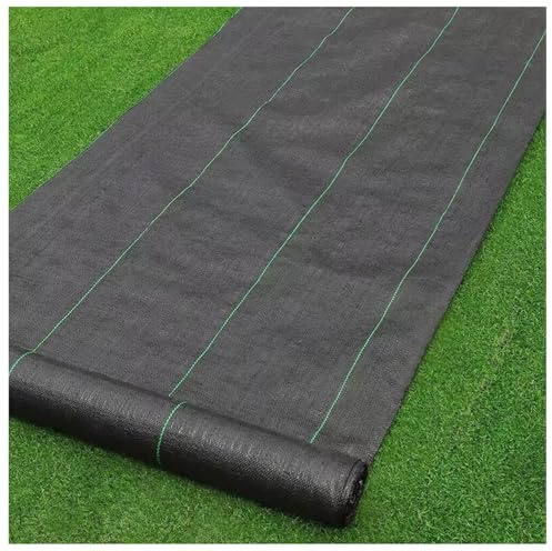 DIWAL Telo Pacciamatura Tessuto Antierbacce Giardino UV Resistente Membrana Anti Erbacce per Sentieri, Viali, Aiuole, Terrazza, Paesaggio Esterno(1m x 200m)