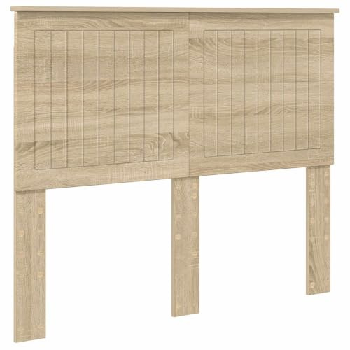 vidaXL Cabecero Roble Sonoma Madera de ingeniería