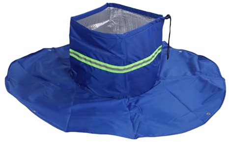 VGEBY Palm Tree Root Freeze Protector with 4 Ground Nails, 210D Oxford Fabric & Aluminum Film, Thermostatic Winter Cover for Plants Lawns Flower Beds 39.4x13.8x11.8in