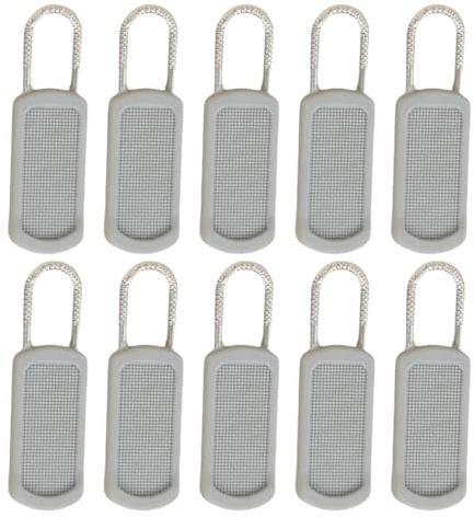 Tirette de fermeture éclair, tirettes de fermeture éclair | Ensemble de fermetures de remplacement pour sac à dos | Kit de réparation Zip Fix, remplacement de amovible 10X pour