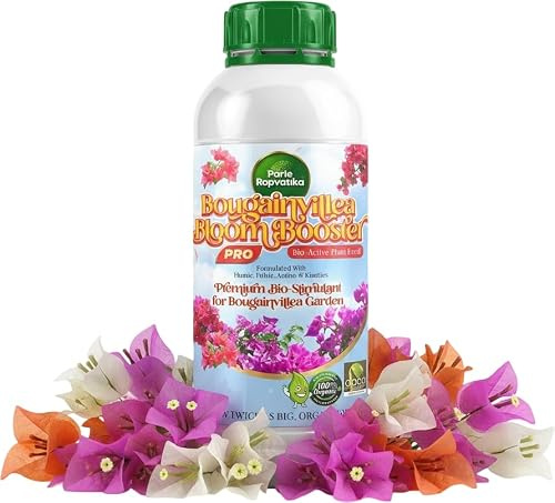 Parle Ropvatika Bougainvillea Flower Booster 100ml – Organic Liquid Fertiliser for Bougainvillea | Plant Food Growth Booster for Flowering Plants | Enhances Blooming Strong Roots & Healthy Growth