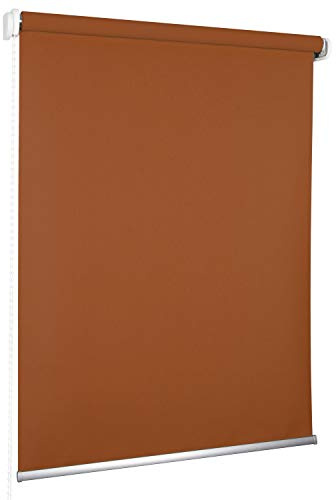 Store occultant Rollmaxxx standard - Pour protection contre la lumière du jour, Tissu, terracotta, 180 x 190 cm