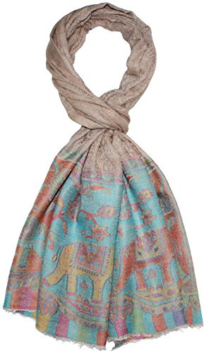 Lorenzo Cana Herrenschal Kaschmirschal 100% Kaschmir jacquard gewebt Paisley Muster Schal Schaltuch Kaschmirtuch Kaschmirpashmina