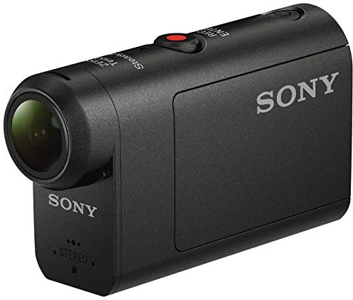 Sony HDR-AS50 Action Camera with 60 m Waterproof Housing, 3x Zoom, SteadyShot and Wi-Fi - Black (Renewed)