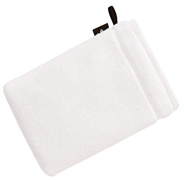 Vossen Pure Waschhandschuh 22 x 16 cm weiß