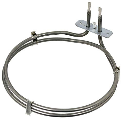 SPARES2GO Heating Element compatible with Blomberg Fan Oven Cooker (1800W)