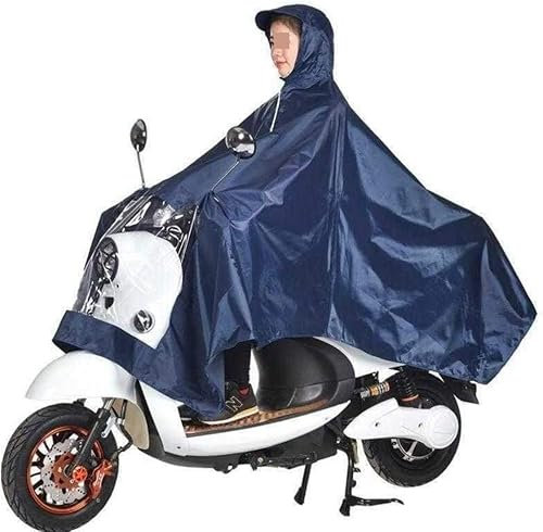 Rading -Regenjacke Wasserdichter Regenumhang for Fahrräder und Fahrräder, Poncho mit Kapuze, winddichter Regenmantel, Mobilitätsroller-Abdeckung, for Erwachsene, Radfahren und Wandern ( Color : Onecol